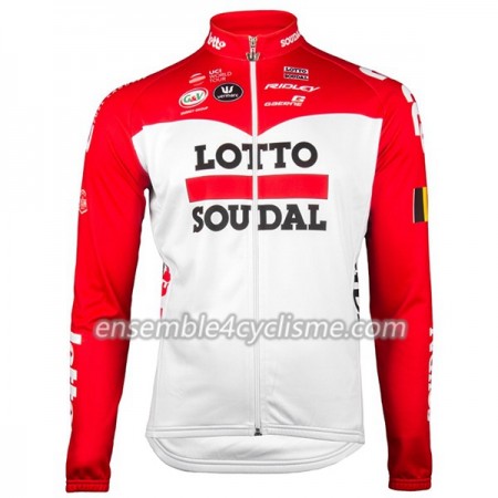 Maillot Cyclisme 2018 Lotto Soudal Manches Longues N001